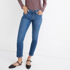 Madewell Straight Leg Mid Rise Stovepipe Jeans size 23